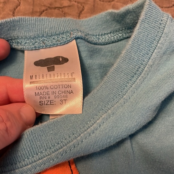 Adorable party animal T-shirt, and short set - Picture 6 of 9